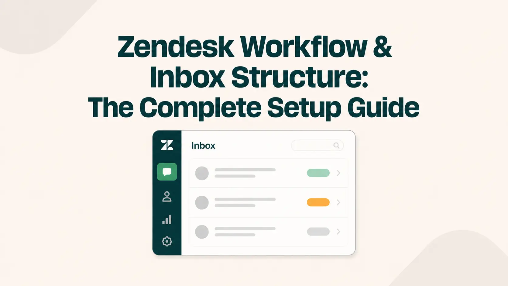 Zendesk Workflow & Inbox Structure The Complete Setup Guide